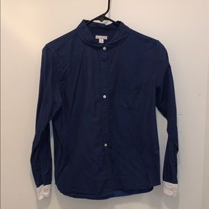 NWOT GAP Navy Button Down